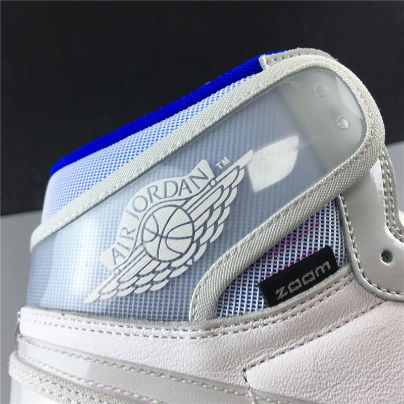 Air Jordan 1 Zoom White Racer Blue CK6637-104