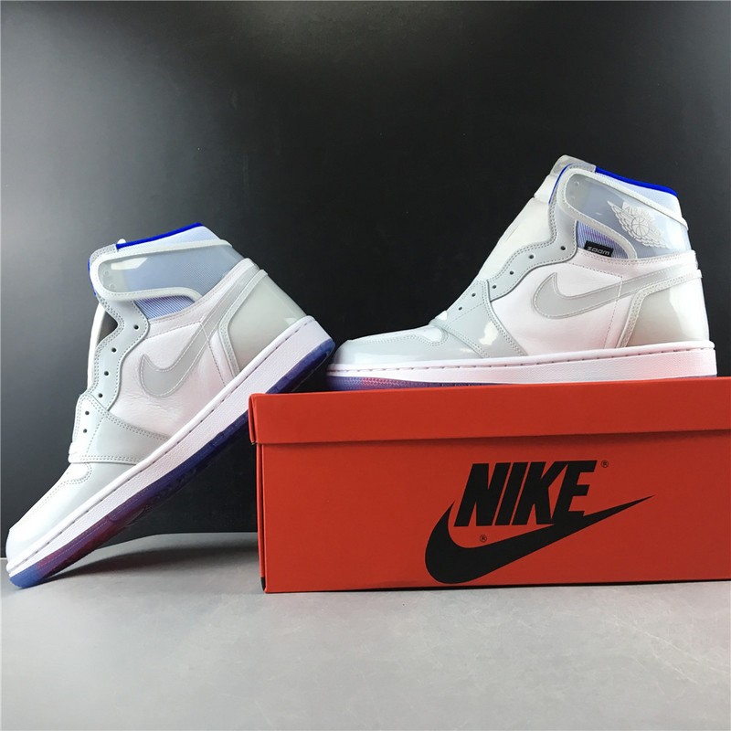 Air Jordan 1 Zoom White Racer Blue CK6637-104
