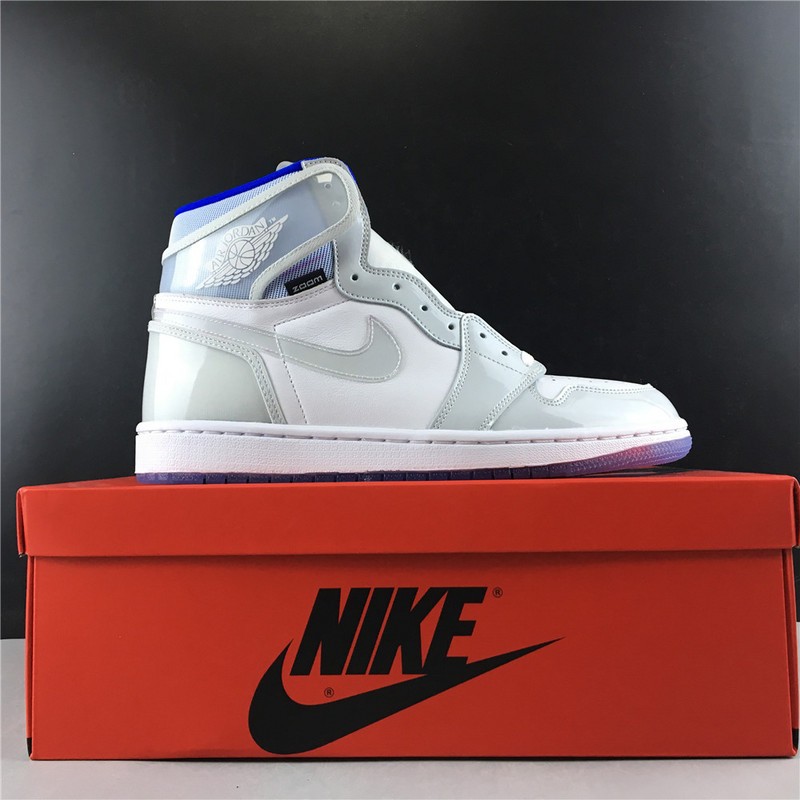 Air Jordan 1 Zoom White Racer Blue CK6637-104