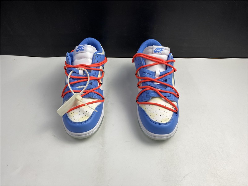 Off-White x Nike Dunk Low White Blue CT0856 403