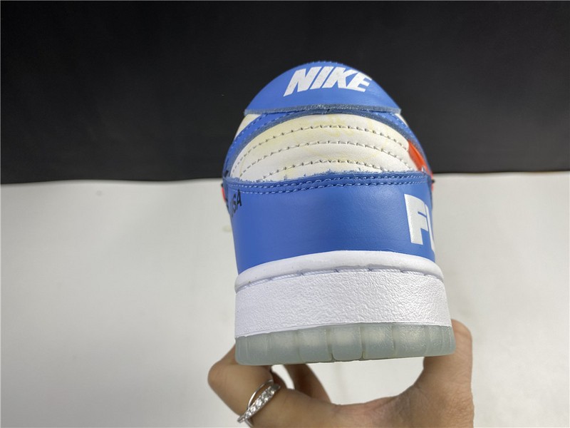 Off-White x Nike Dunk Low White Blue CT0856 403