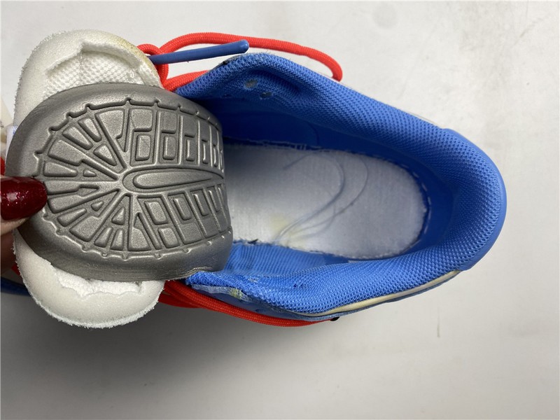 Off-White x Nike Dunk Low White Blue CT0856 403
