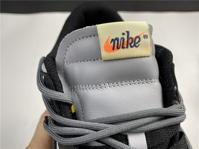 Off-White x Nike Dunk Low Black Salt CT0856 007