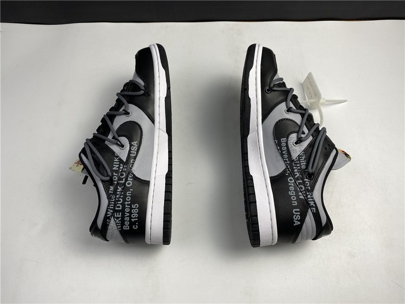 Off-White x Nike Dunk Low Black Salt CT0856 007