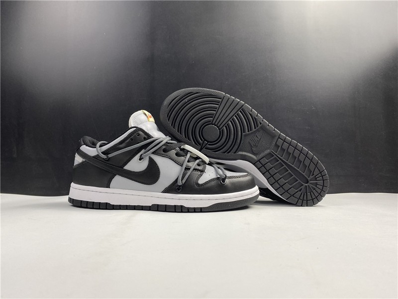 Off-White x Nike Dunk Low Black Salt CT0856 007