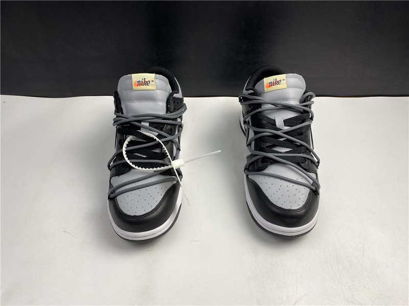 Off-White x Nike Dunk Low Black Salt CT0856 007