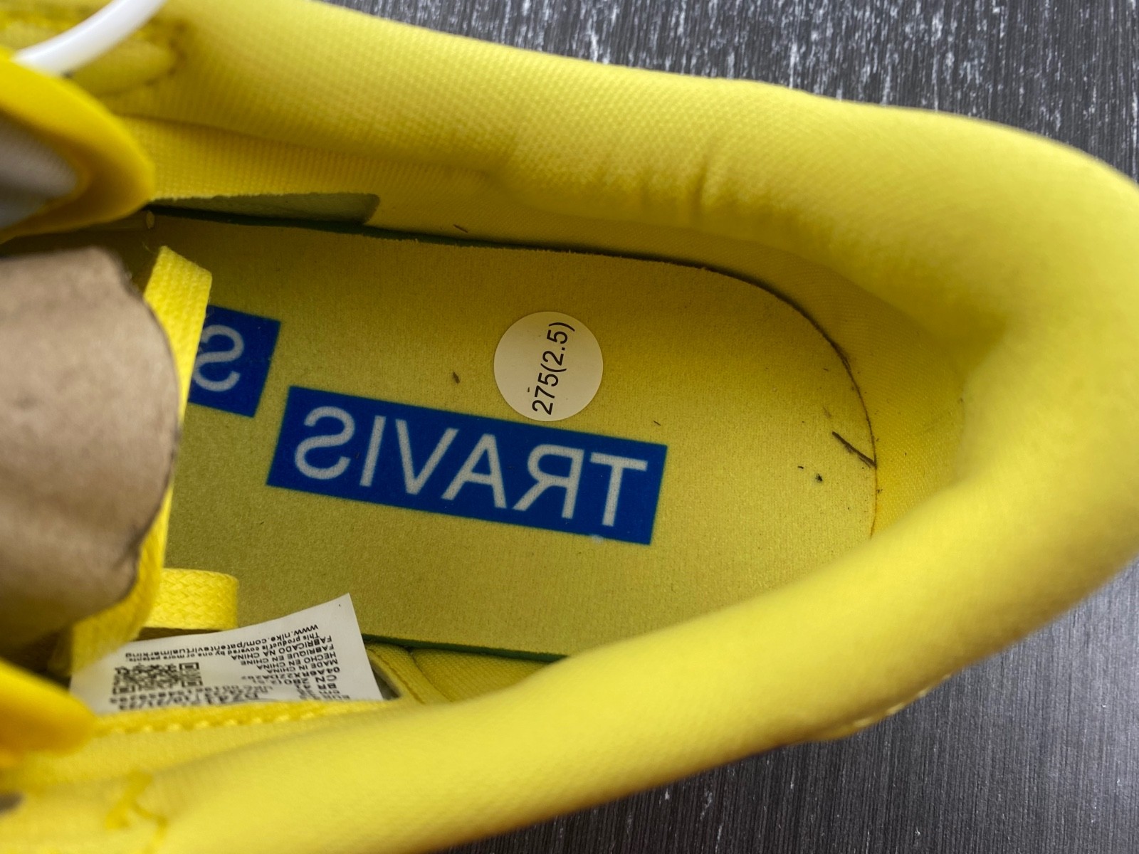 Travis Scott Air Jordan 1 Low OG Canary DZ4137-700