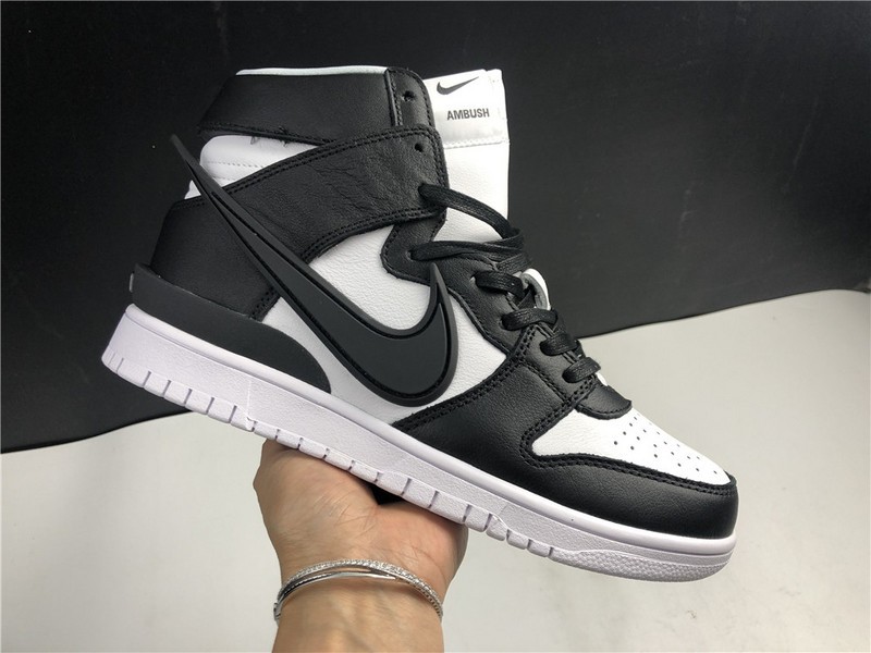 NIKE SB DUNK HIGH Ambush Black White CU7544-001