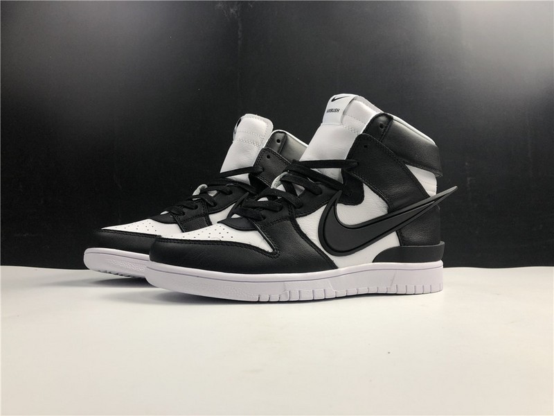 NIKE SB DUNK HIGH Ambush Black White CU7544-001