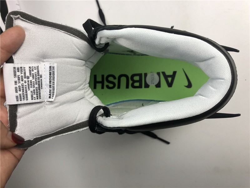 NIKE SB DUNK HIGH Ambush Black White CU7544-001