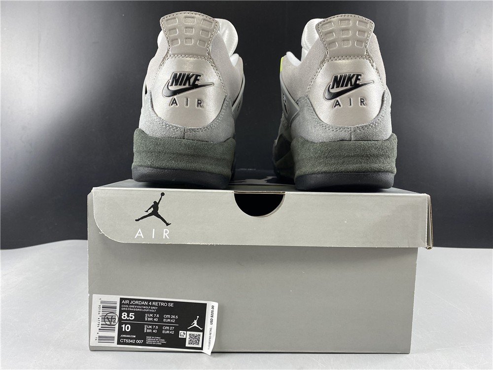 Air Jordan 4 Retro SE Neon CT5342-007