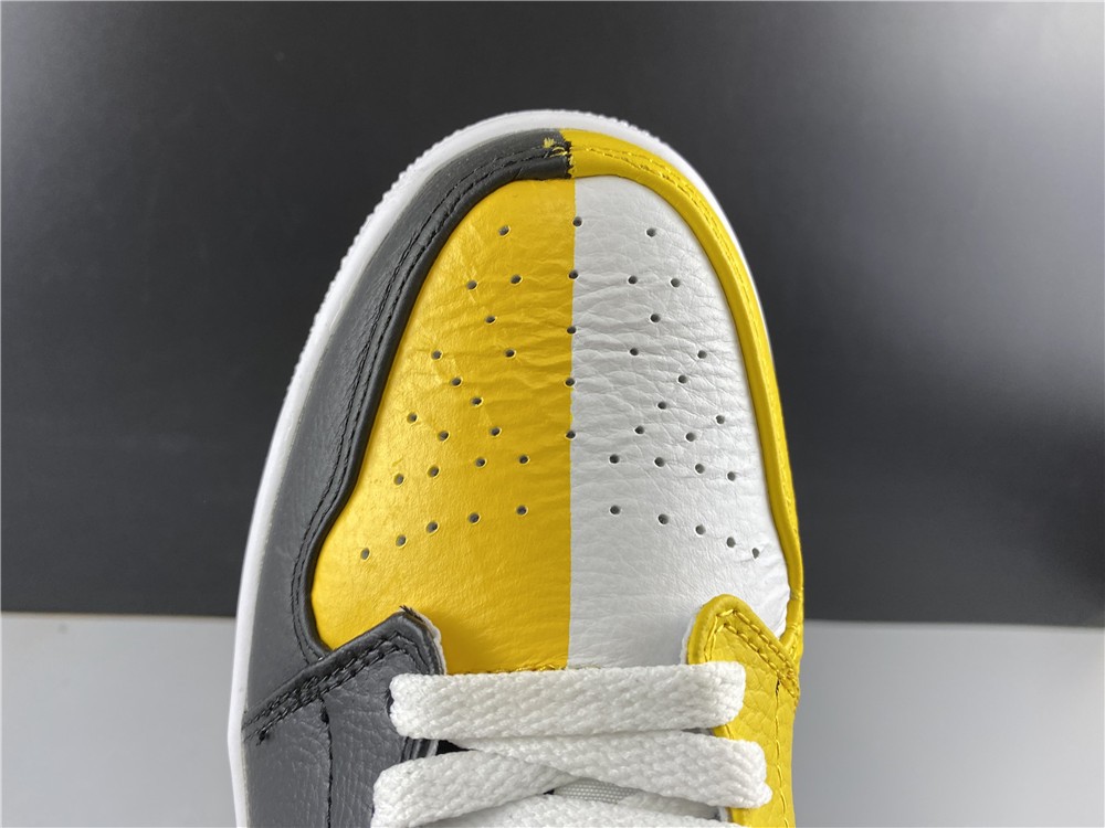 Air Jordan 1 mid BLACK AND YELLOW CJ9219-700