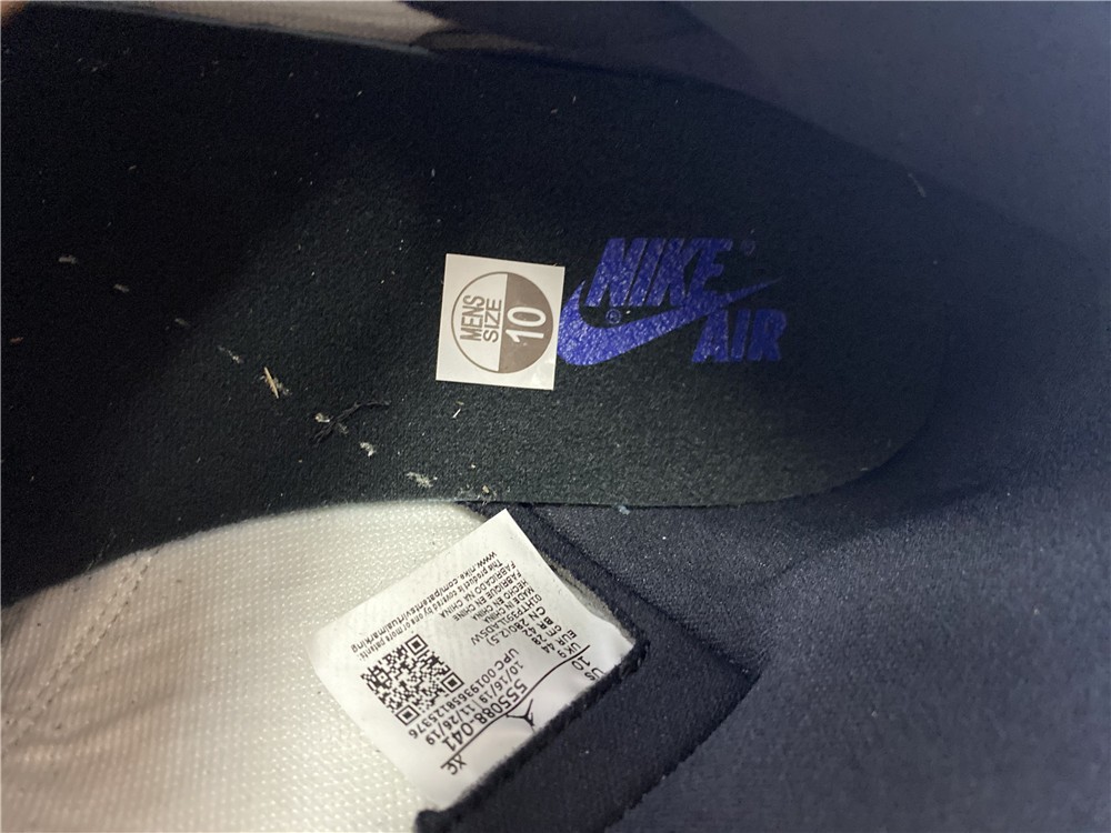Air Jordan 1 High OG Game Royal Toe 555088-041