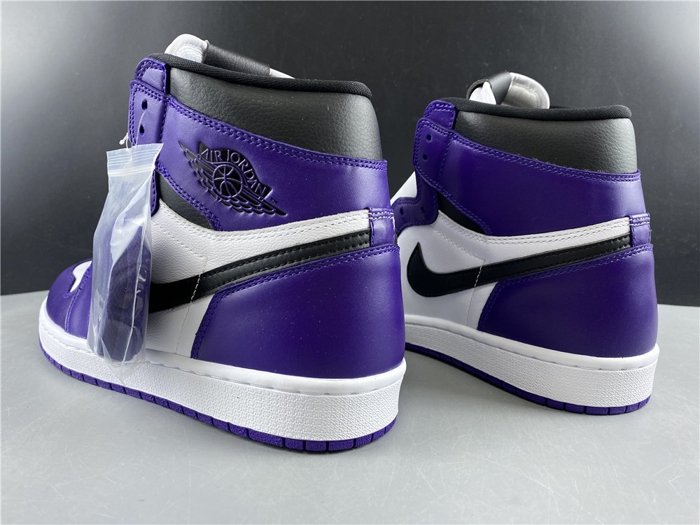 Air Jordan 1 AJ1 Court Purple white 555088-500