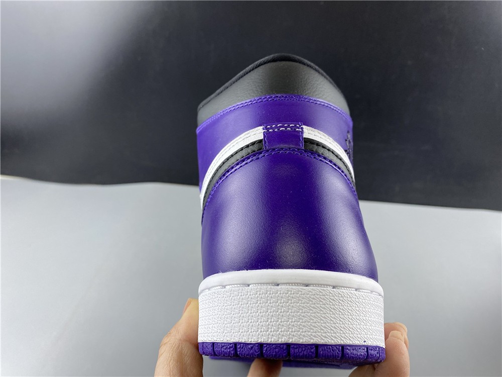 Air Jordan 1 AJ1 Court Purple white 555088-500