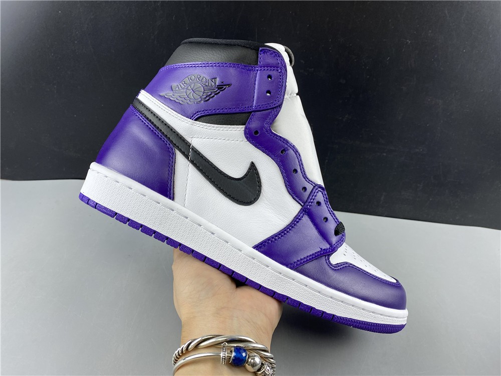Air Jordan 1 AJ1 Court Purple white 555088-500