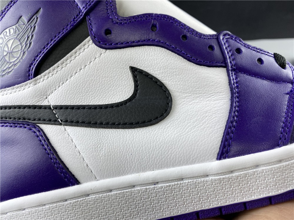 Air Jordan 1 AJ1 Court Purple white 555088-500