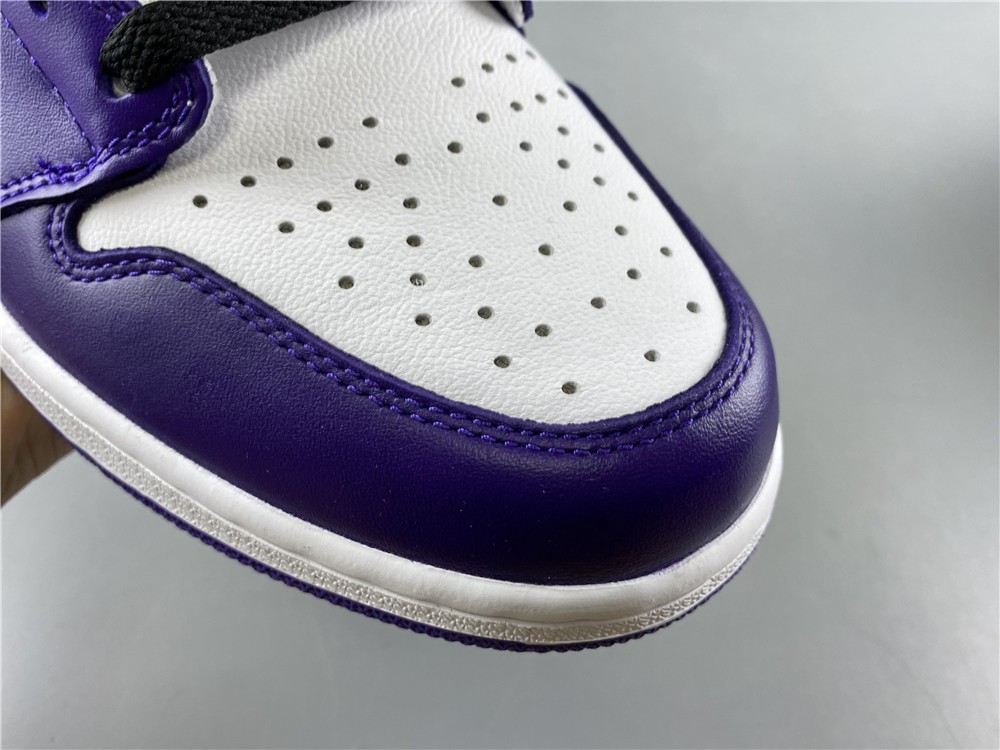 Air Jordan 1 AJ1 Court Purple white 555088-500