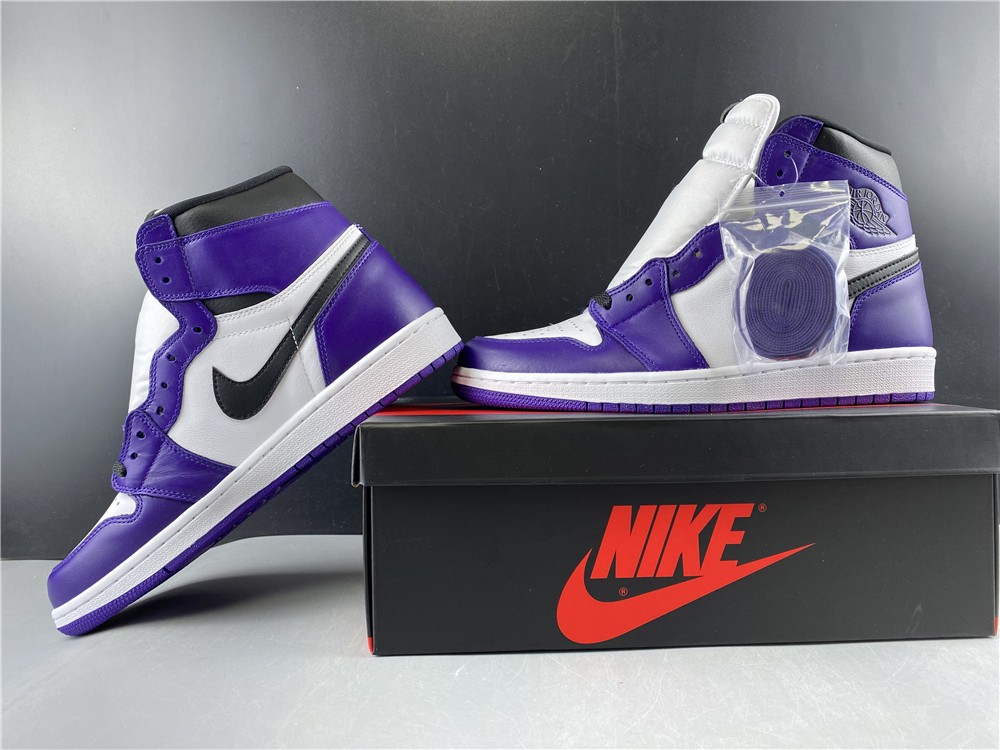 Air Jordan 1 AJ1 Court Purple white 555088-500