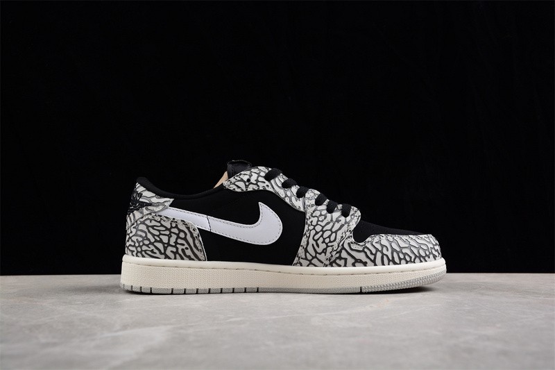 Air Jordan 1 Retro Low OG Black Cement CZ0790-001