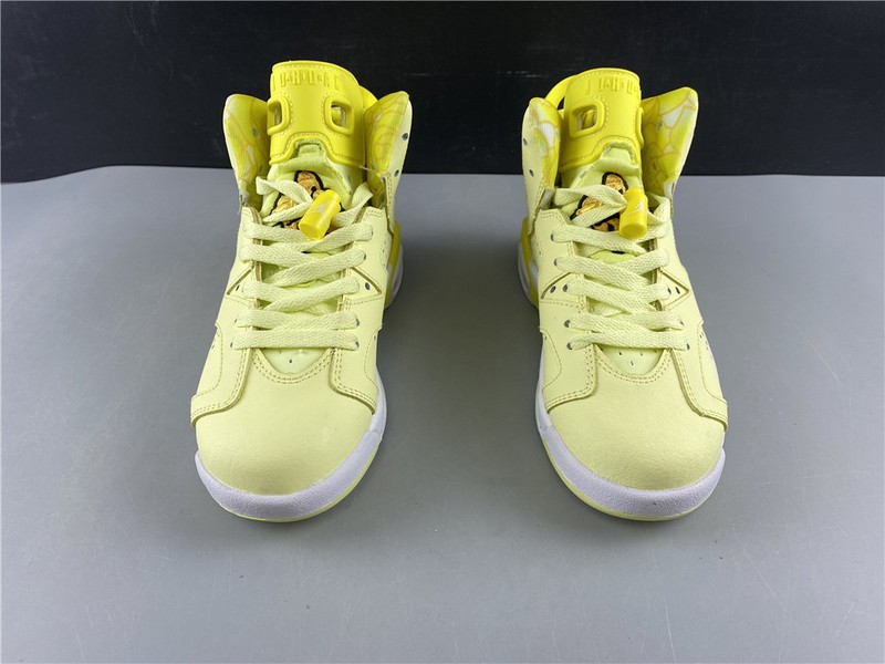 Air Jordan 6 retro dynamic yellow floral (GS) 543390-800