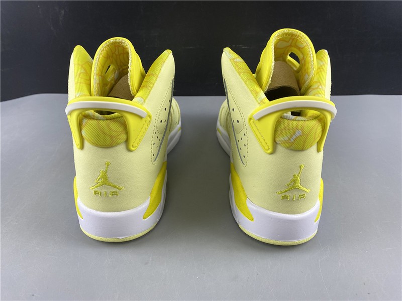 Air Jordan 6 retro dynamic yellow floral (GS) 543390-800