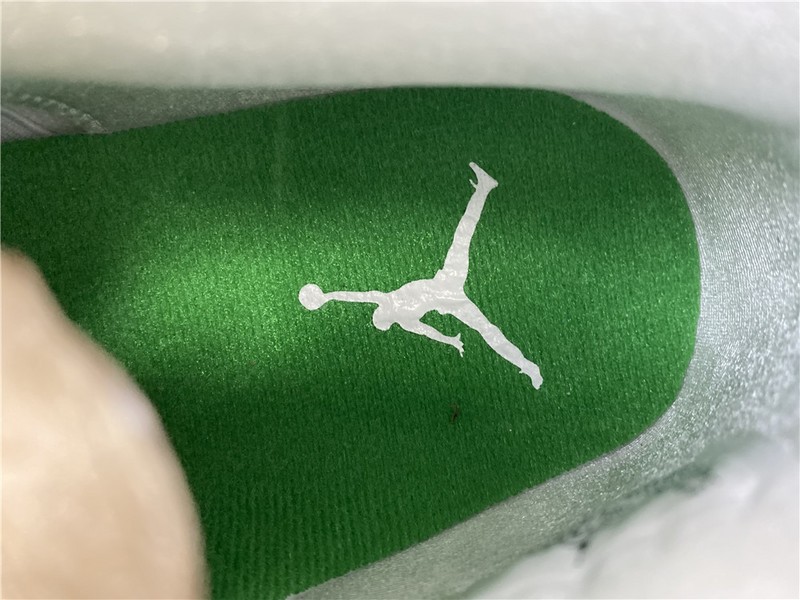 Air Jordan 4 Retro “Pure Money” white green 308497-103