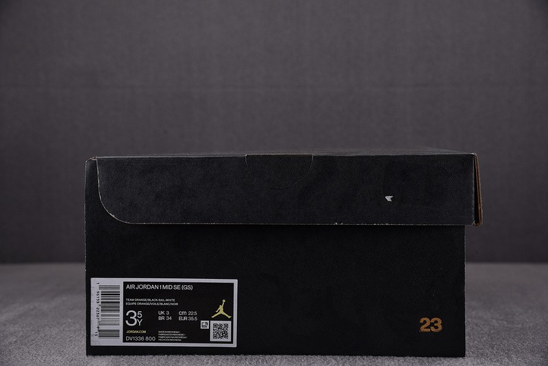 Air Jordan 1 Mid SE Orange Suede DV1336-800