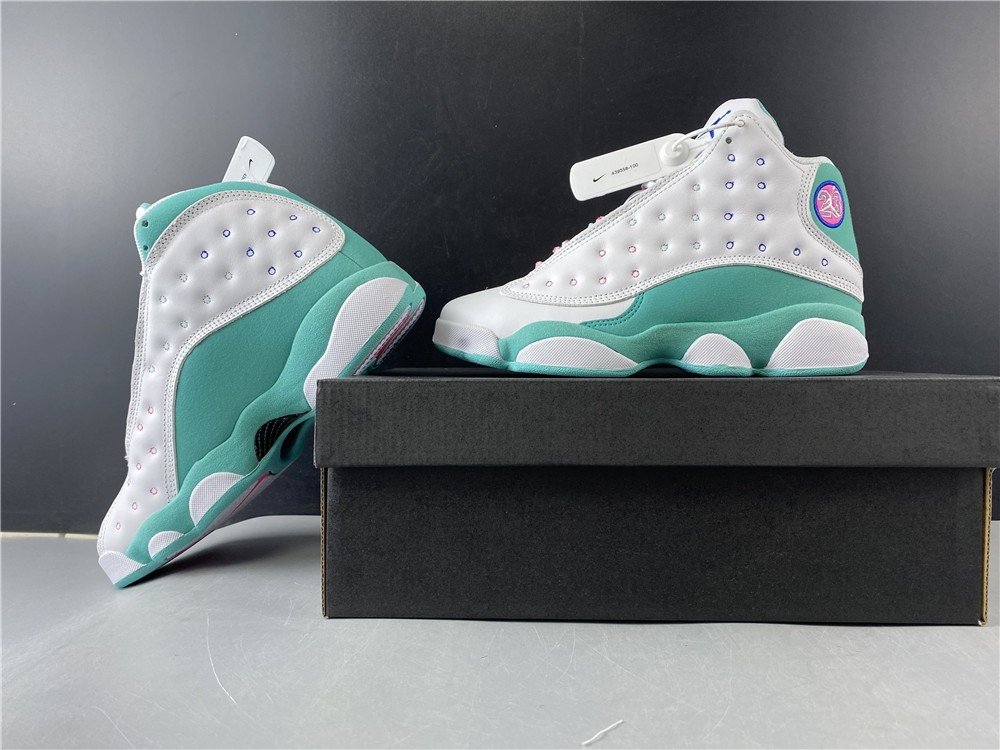 Air Jordan 13 GS “Aurora Green” 439358-100
