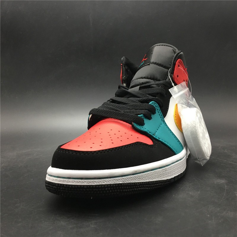 Air Jordan 1 Mid Multi-Color 554724-125