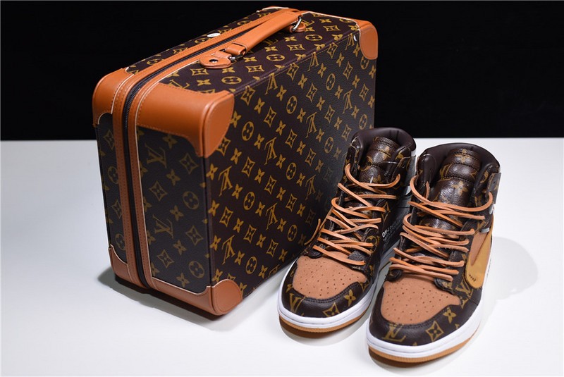 L0*is V x Off-White x Air Jordan 1 Customs MENS AQ0818-202