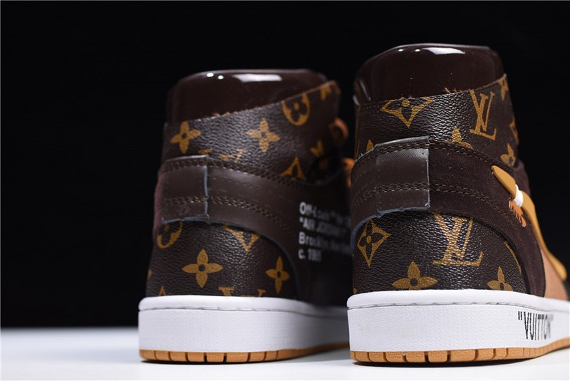 L0*is V x Off-White x Air Jordan 1 Customs MENS AQ0818-202