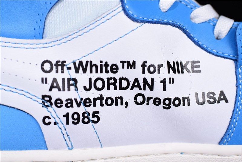 Off-White Air Jordan 1 Powder Blue UNC AQ0818-148