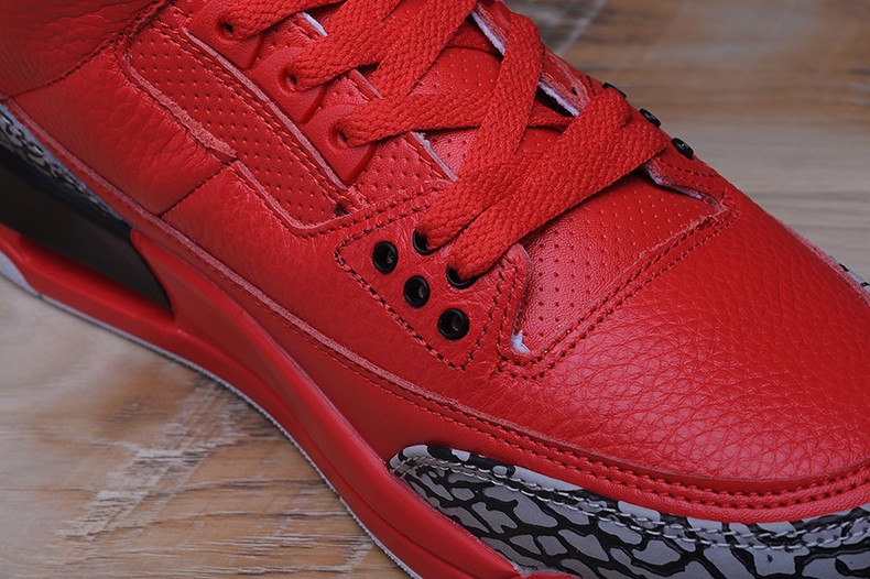 Air Jordan 3 Retro OG Red Black White 580775-601