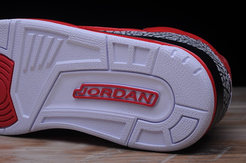 Air Jordan 3 Retro OG Red Black White 580775-601
