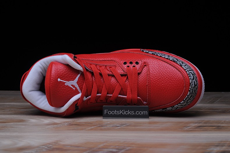 Air Jordan 3 Retro OG Red Black White 580775-601
