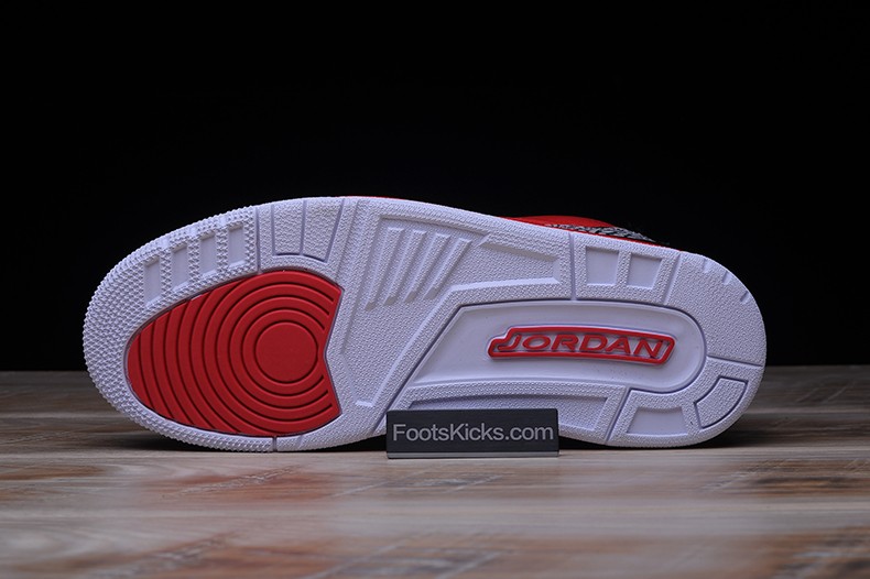 Air Jordan 3 Retro OG Red Black White 580775-601