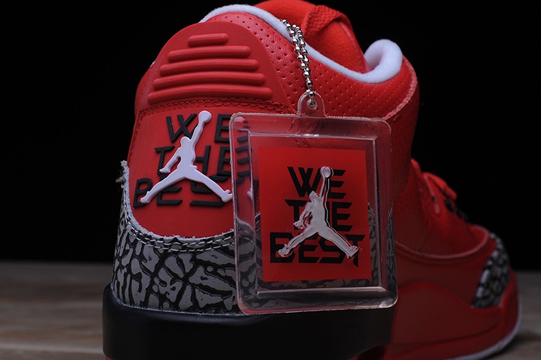 Air Jordan 3 Retro OG Red Black White 580775-601