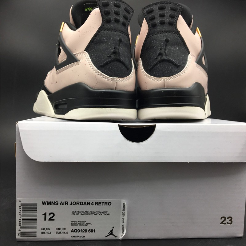 Air Jordan 4 Retro Silt Red Black AQ9129-601
