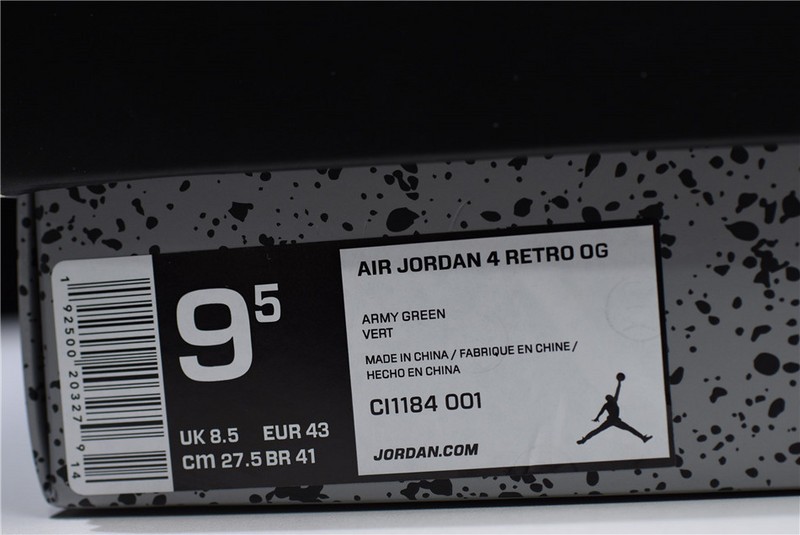 Air Jordan 4 Black Laser CI1184-001