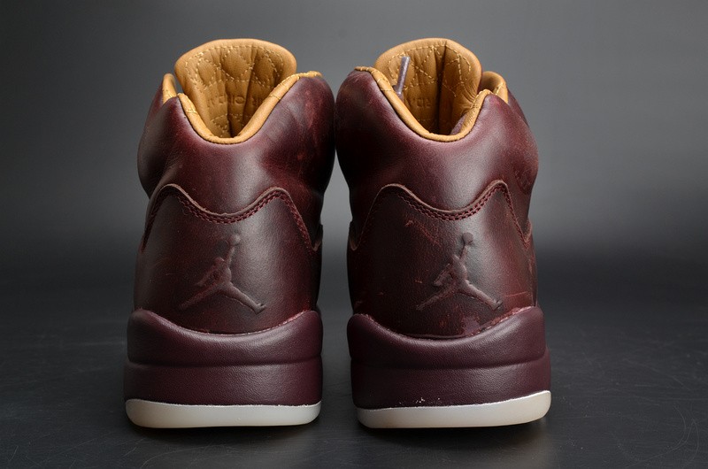 Air Jordan 5 Premium “Bordeaux”  mens 881432-612
