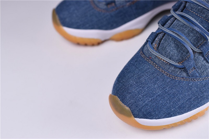 Air Jordan 11 Retro Denim/Sail-Game Red 914433-401