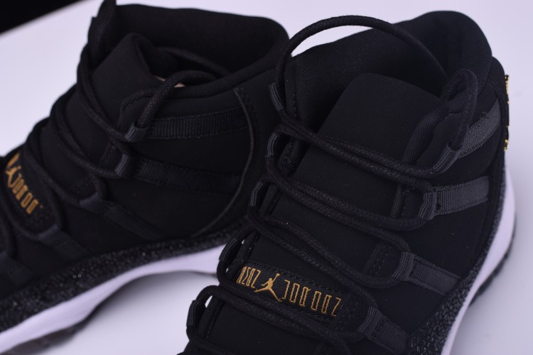 AIR JORDAN 11 RETRO PREM HC "HEIRESS" BLACK/ gold-white 852625-030