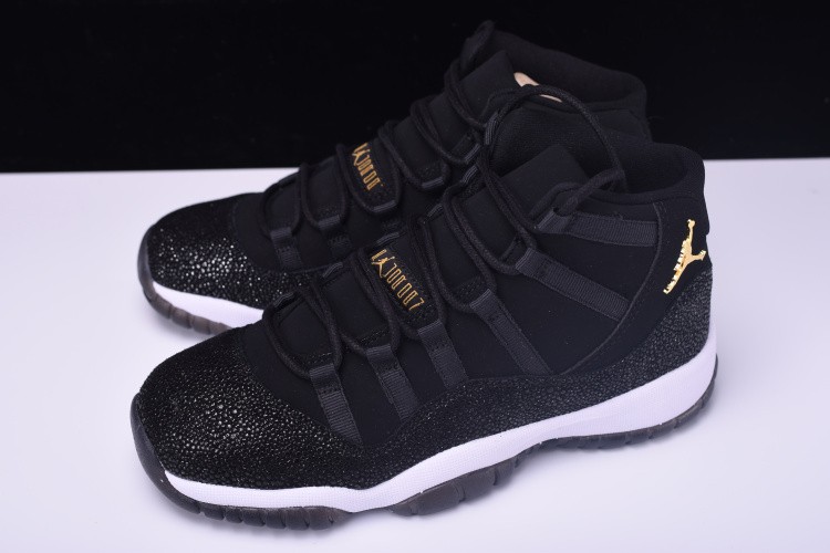 AIR JORDAN 11 RETRO PREM HC "HEIRESS" BLACK/ gold-white 852625-030