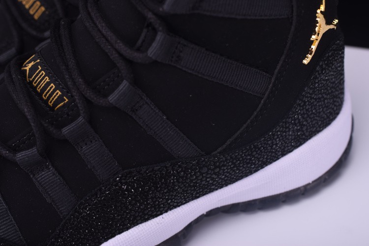 AIR JORDAN 11 RETRO PREM HC "HEIRESS" BLACK/ gold-white 852625-030