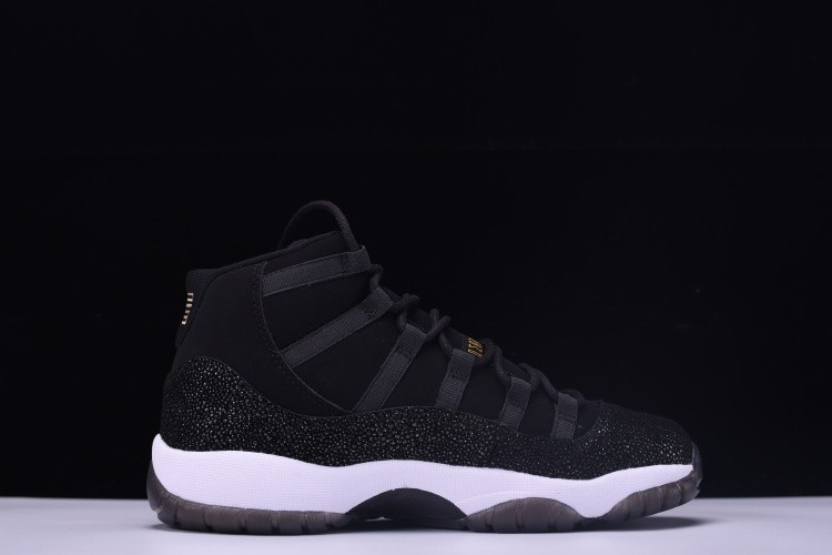 AIR JORDAN 11 RETRO PREM HC "HEIRESS" BLACK/ gold-white 852625-030