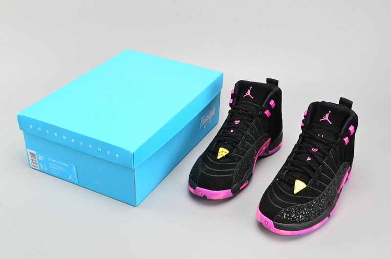 AIR JORDAN 12 RETRO DB "DOERNBECHER" black mens AH6987-023