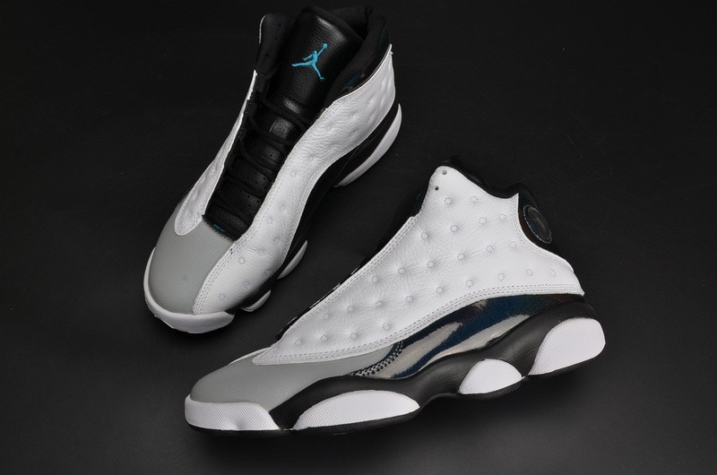 Air Jordan 13 Retro “Barons Hologram” white/grey mens 414571-115