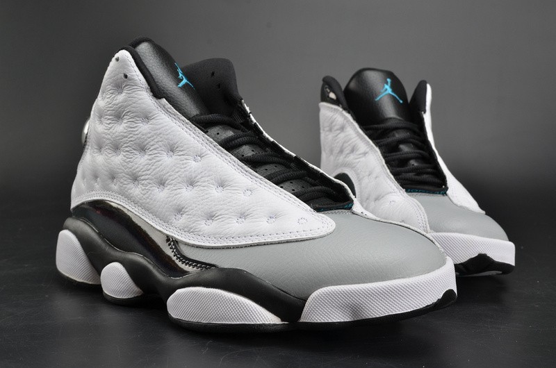 Air Jordan 13 Retro “Barons Hologram” white/grey mens 414571-115