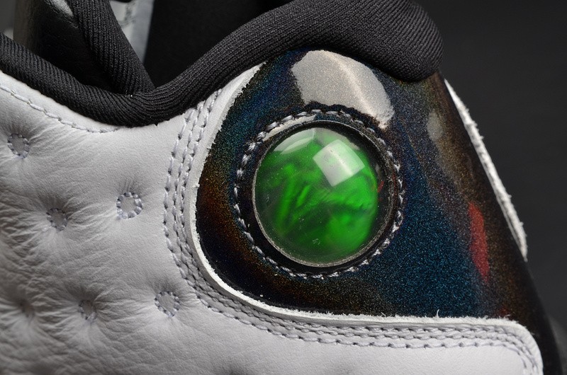 Air Jordan 13 Retro “Barons Hologram” white/grey mens 414571-115